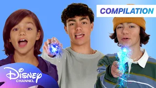 Every Malachi Barton Disney Wand ID Compilation!✨🪄| Through the Years | Disney Channel
