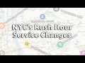 The New York City Subway s Rush Hour Service Changes