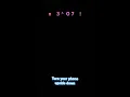 Turn your phone upside down