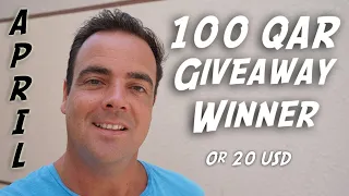 Monthly Give-away prize DOUBLED!! – 100 QAR or 20 USD