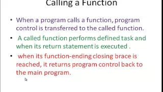 C Tutorial 34 Function in C Programming