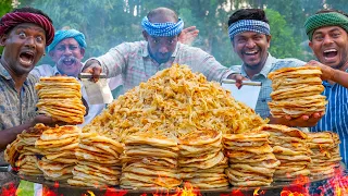 KOTHU PAROTTA | Shredded Parotta Recipe Cooking In Village | Street Food Recipe | Paratha Recipe