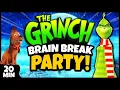 Download Lagu 🎄 The Grinch Brain Break Party 🎄 Freeze Dance 🎄 Christmas 🎄 Just Dance