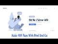 Creating a Custom 404 Page with HTML and CSS Engaging Error Pages Tutorial