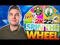 NBA 2K22 Spin The Wheel of NBA Teams