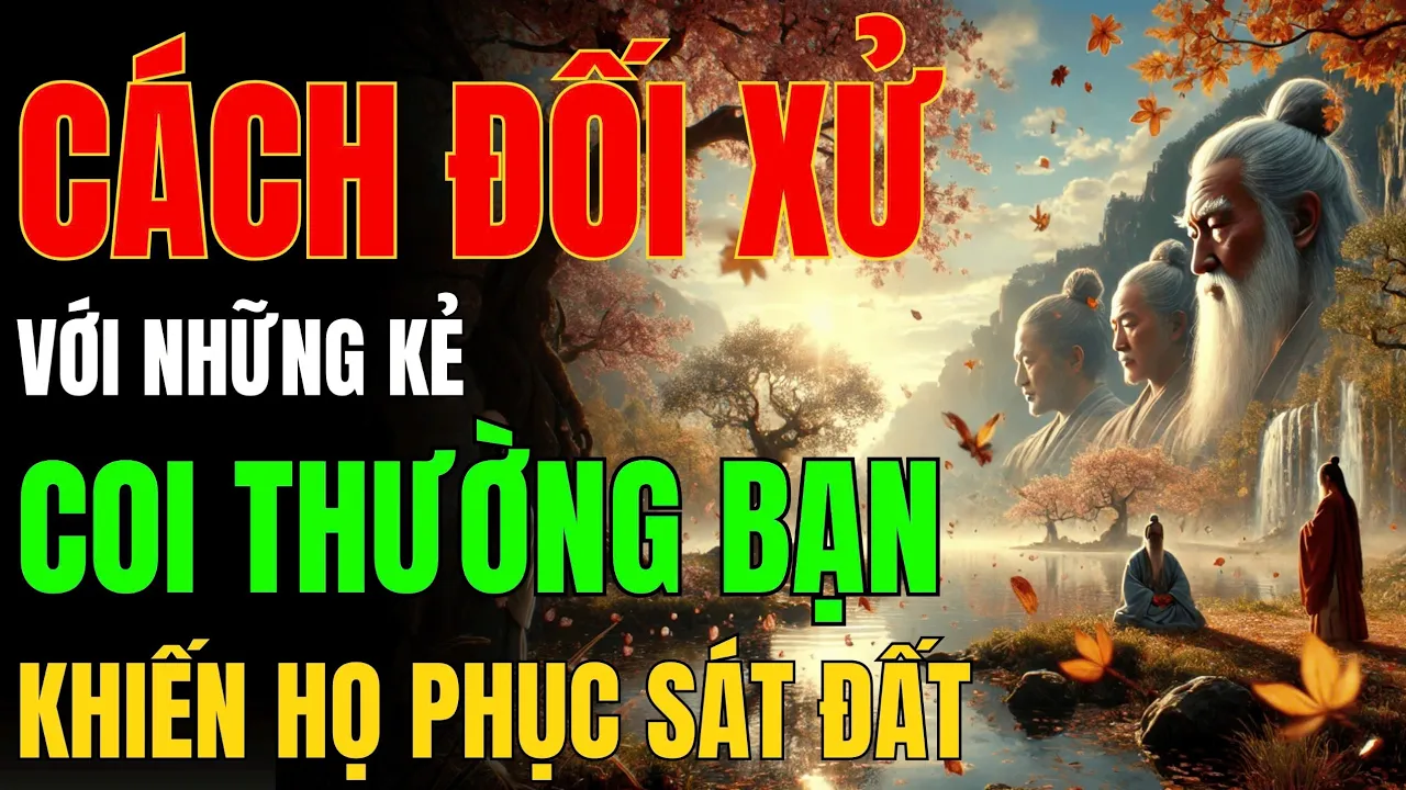 Outline Video BẠN BỊ COI THƯỜNG - Cổ Nhân Dạy Cách LẬT NGƯỢC THẾ CỜ Đầy Khôn Ngoan