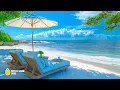 Download Lagu Beach Space Coffee - Bossa Nova Jazz Music \u0026 Ocean Waves Sounds Help You Find Peace, Center Yourself