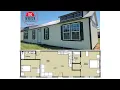 Derksen 16x50 Framed 2 Bed 2 Bath Tiny Home NO Credit Check FREE Delivery