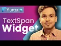 TextSpan Widget in Flutter Flutter Tutorials in Hindi