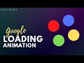 How to Code a Google Loader Ring Animation By using Pure CSS Web Development Skillerior