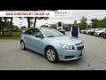 2012 Chevrolet Cruze LS Sedan Tour with Spencer