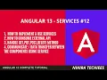 services in angular consume external API Data transfer components angular 13 tutorial