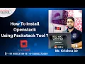 Open Stack Installation Using Packstack Tool Single Node Installation on VMware Live Classes