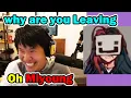 Yvonne is Leaving Toast for Miyoung