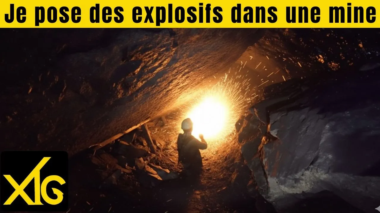 713 Je pose des explosifs artisanaux dans une mine de charbon à 300 m de profondeur #venezuela