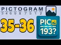 PICTOGRAM Picture Cryptogram 35 36