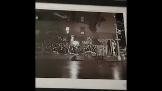 Graffiti Print size 13x19 double mat frame size 18x24