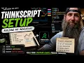 I Built My First ThinkScript Trading Indicator