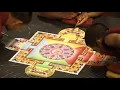 Lagu Tibetan Mandala Sand Painting - Sacred Art by the Tibetan Lamas of Drepung Loseling Monastery