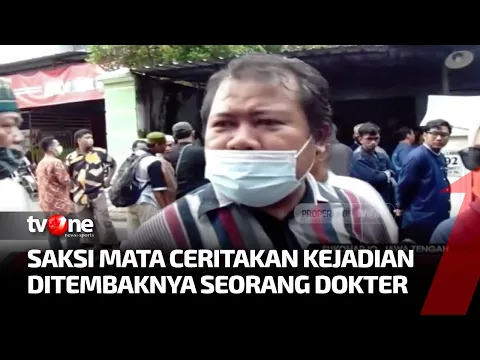 Diduga Jaringan Jamaah Islamiyah, Seorang Dokter di Sukoharjo Ditembak di Kediamannya