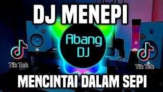 dj menepi remix full bass viral tiktok terbaru 2023 mencintai dalam sepi