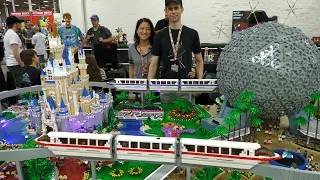 Huge LEGO Disney World 1982 & Epcot