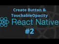 React Native - Create Button TouchableOpacity in React Native A3Experts Jogendra Singh