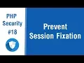 PHP Security Tips In Arabic - How To Prevent Session Fixation