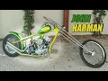 In memory of John Harman motorcycle style story chopper