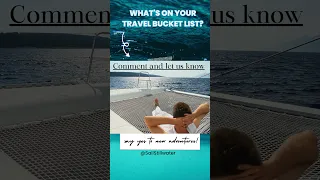 Travel bucket list. What’s on yours? #shortvideo #travel #bucketlist #shorts