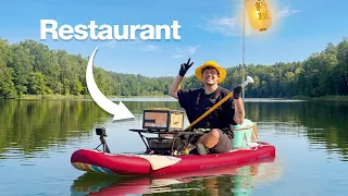 Ich habe ein schwimmendes Restaurant gebaut!🍢