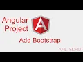 Angular project in Hindi Add Bootstrap and nav bar