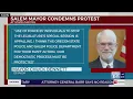 Salem Mayor condemns protest