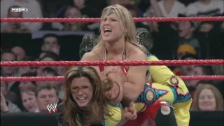 WWE Raw Womens Championship Beth Phoenix Vs Mickie James 2008 