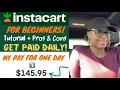 EVERYDAY IS PAYDAY 2025 INSTACART SHOPPER TUTORIAL DAILY PAY INSTACART SHOPPER TRAINING