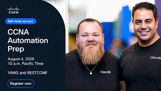 YANG and RESTCONF CCNA Automation Prep