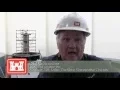 Turbine lifted to rehabilitate hydropower unit