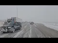 Raw Nebraska State Patrol shares of drivers pulled over on I-80 in whiteout conditions