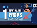 Props in React Native Parent Child Relationship in React Native in Hindi