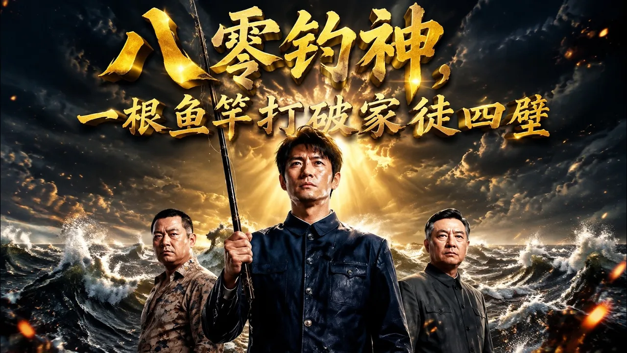 八零钓神,一根鱼竿打破家徒四壁