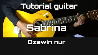 Download Dzawin Nur - Sabrina ( Chord Tutorial ) MP3