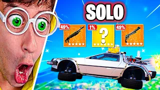SÓLO COFRE de COCHE 🚘🔥!! (delorean mítico 💎) - Fortnite