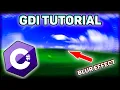 TUTORIAL How to make INSANE GDI Graphics Visual Effects for any DESTRUCTIVE TROJAN in C