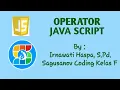 Operator Java Script dengan Menggunakan Brackets