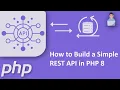Creating a Simple REST API in PHP 8 Easy Step-by-Step Guide