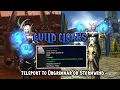 New WoW Player Tip Guild Cloaks Teleport to Another Hearthstone