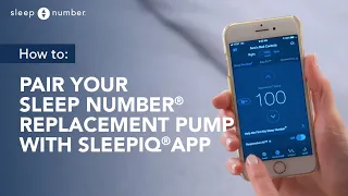How To Pair Your Sleep Number Replacement Pump With SleepIQ App