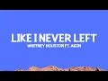 Download Lagu Whitney Houston - Like I Never Left (Lyrics) ft. @Akon