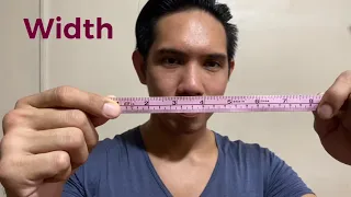 How to measure face width and height for facemask dimensions
