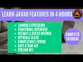 Java 8 features complete tutorial Java Fever